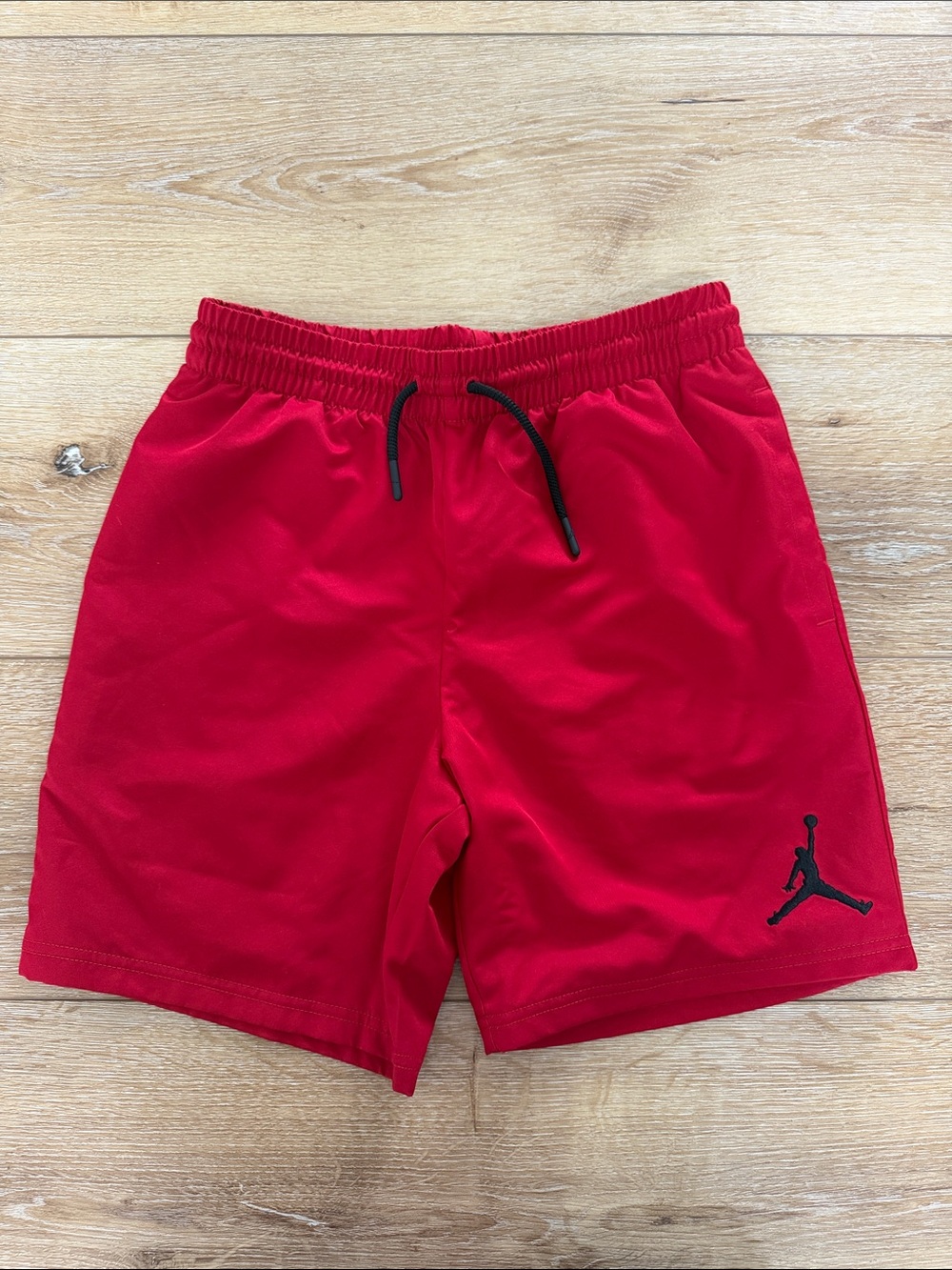 Jordan Red Jumpman Performance Shorts. Youth Small